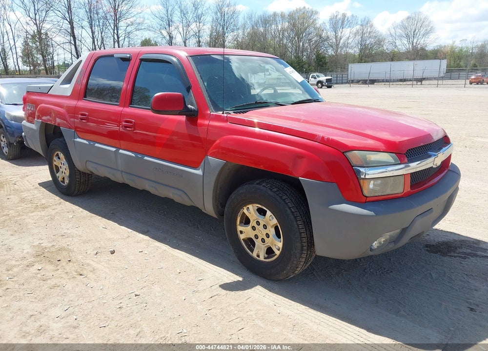 2002 CHEVROLET AVALANCHE 1500 VIN: 3GNEK13T42G147830