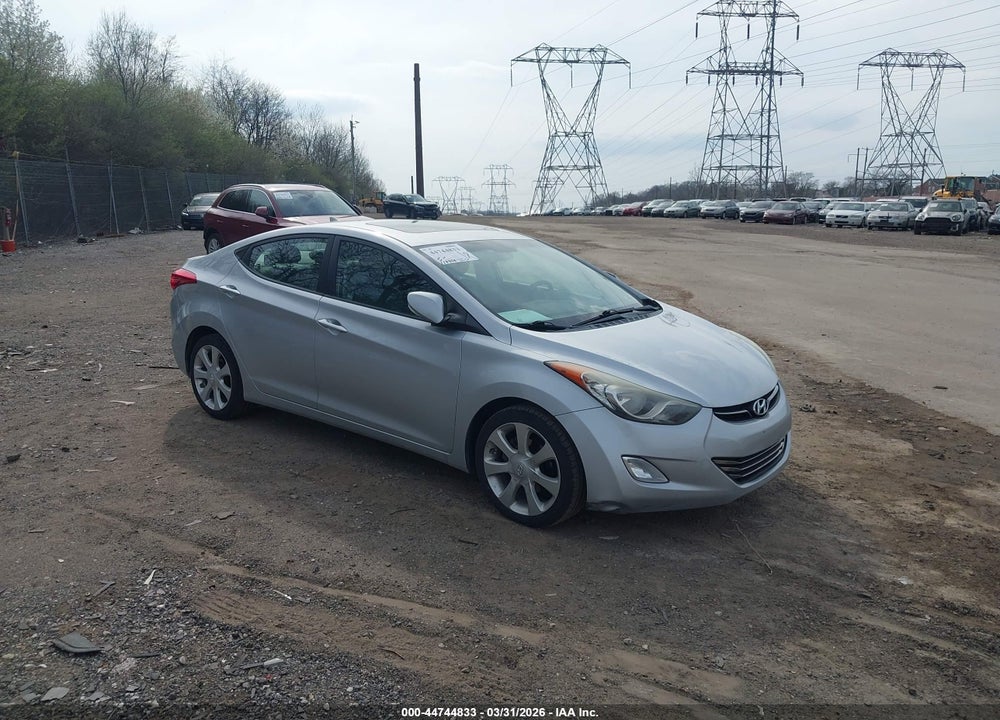 2011 HYUNDAI ELANTRA LIMITED VIN: 5NPDH4AE3BH046410