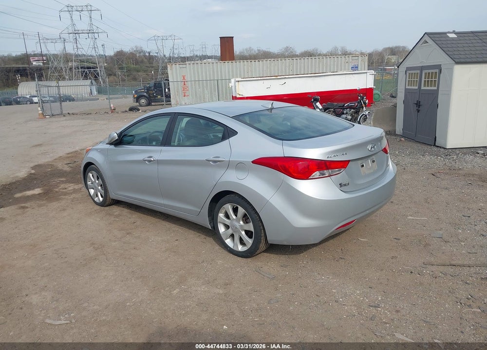 2011 HYUNDAI ELANTRA LIMITED VIN: 5NPDH4AE3BH046410