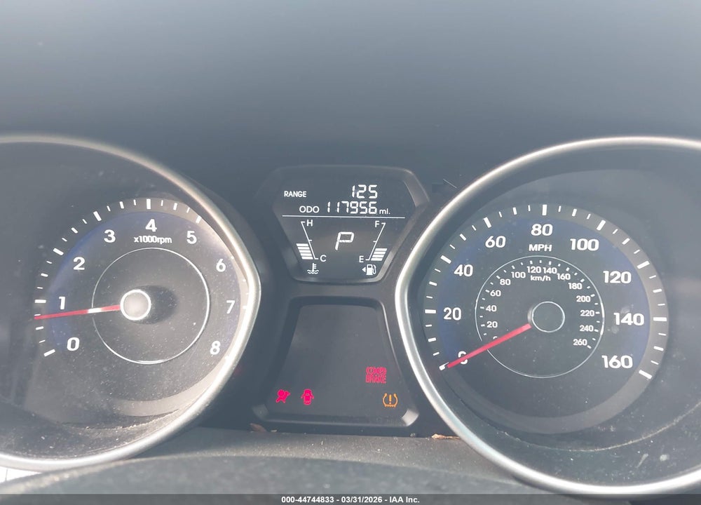 2011 HYUNDAI ELANTRA LIMITED VIN: 5NPDH4AE3BH046410