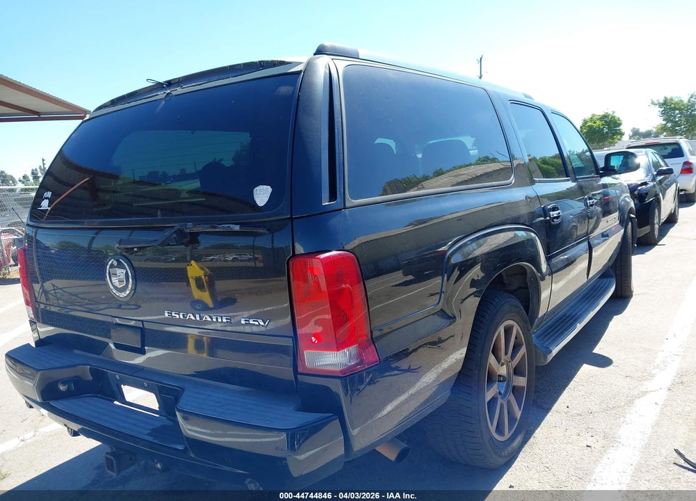 2003 CADILLAC ESCALADE ESV STANDARD VIN: 3GYFK66N63G300730