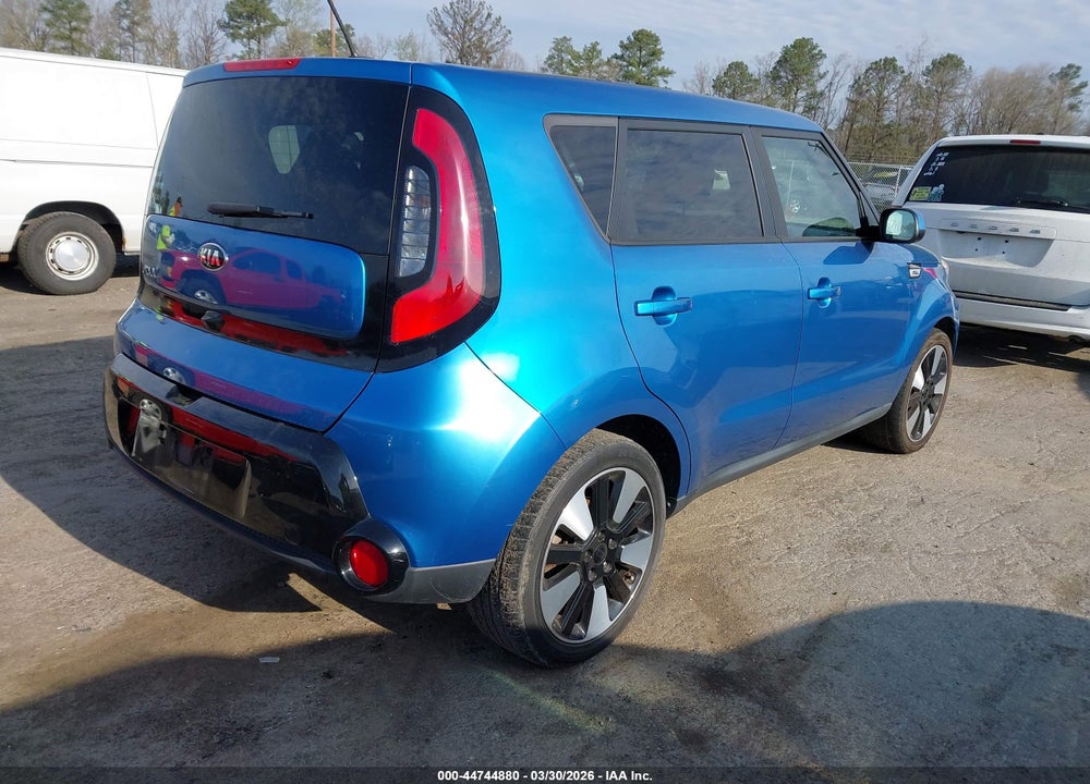 2016 KIA SOUL + VIN: KNDJP3A52G7401708