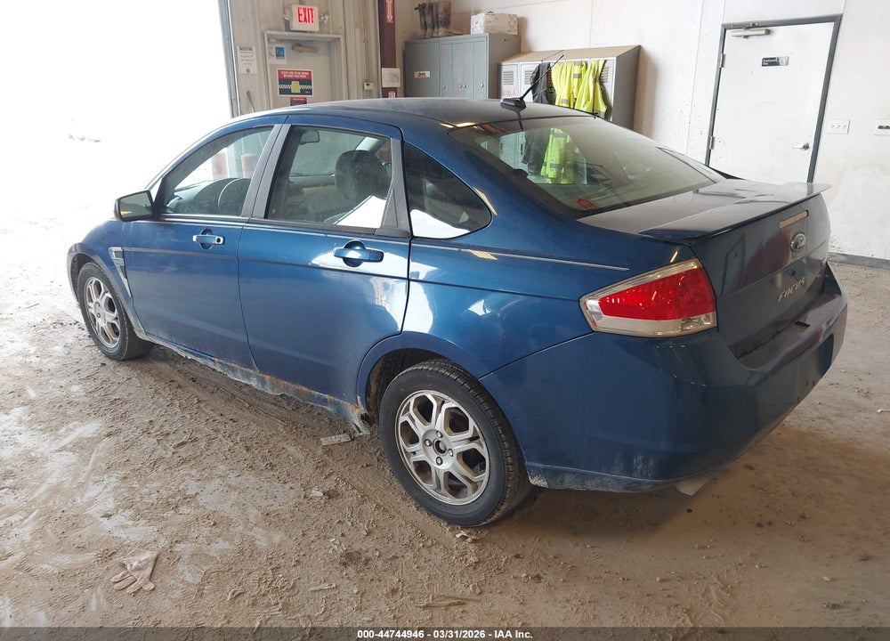 2008 FORD FOCUS SE/SES VIN: 1FAHP35N58W212556