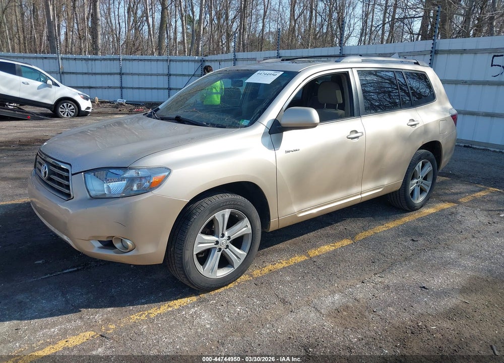 2008 TOYOTA HIGHLANDER SPORT VIN: JTEES43A382003997