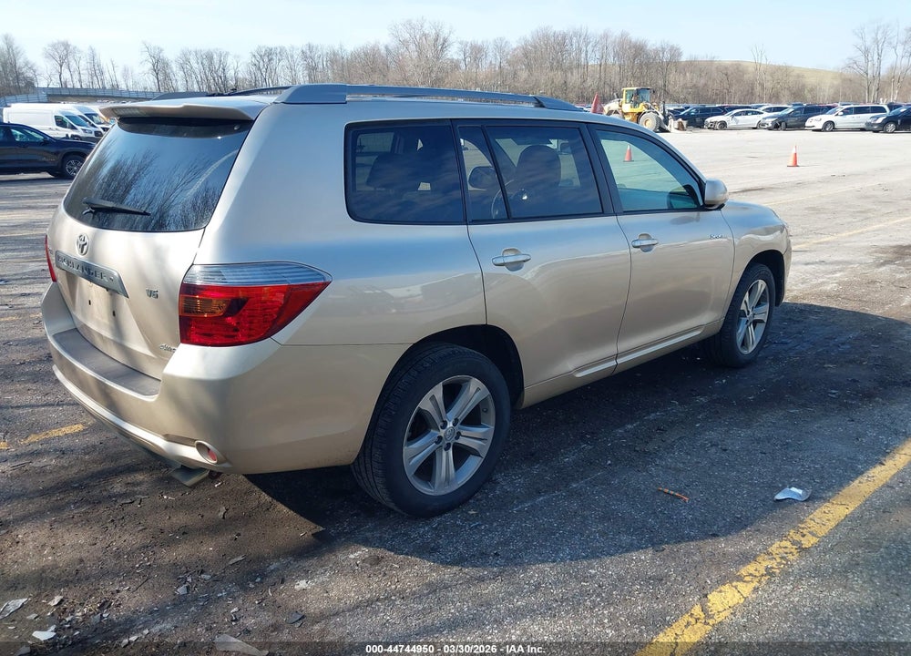 2008 TOYOTA HIGHLANDER SPORT VIN: JTEES43A382003997
