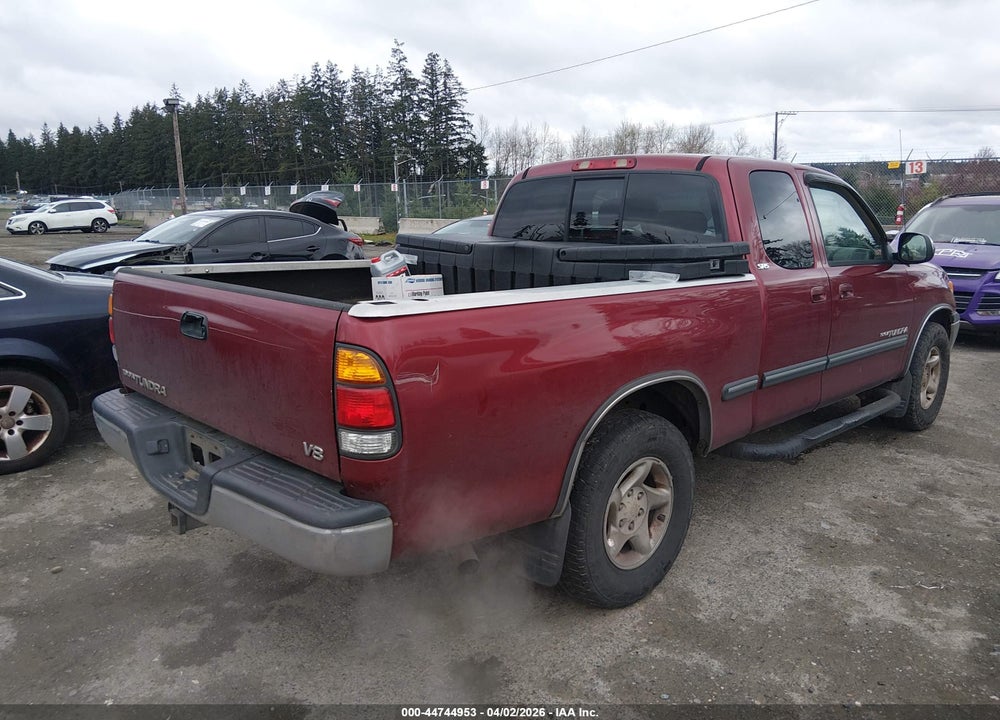 2000 TOYOTA TUNDRA SR5 V8 VIN: 5TBRT341XYS029414