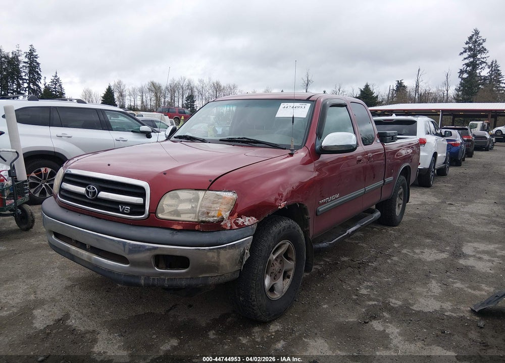 2000 TOYOTA TUNDRA SR5 V8 VIN: 5TBRT341XYS029414