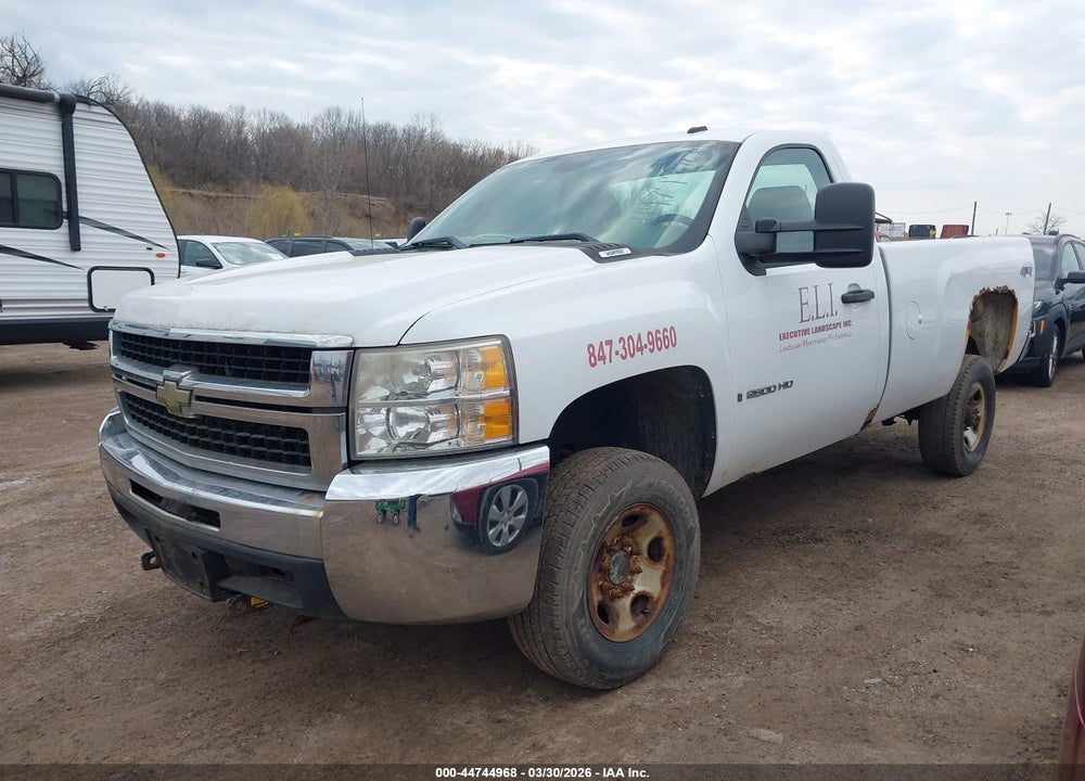 2009 CHEVROLET SILVERADO 2500HD WORK TRUCK VIN: 1GCHK44K49E110386
