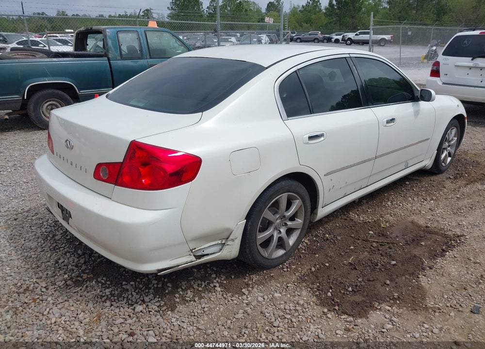 2006 INFINITI G35 VIN: JNKCV51E46M514861