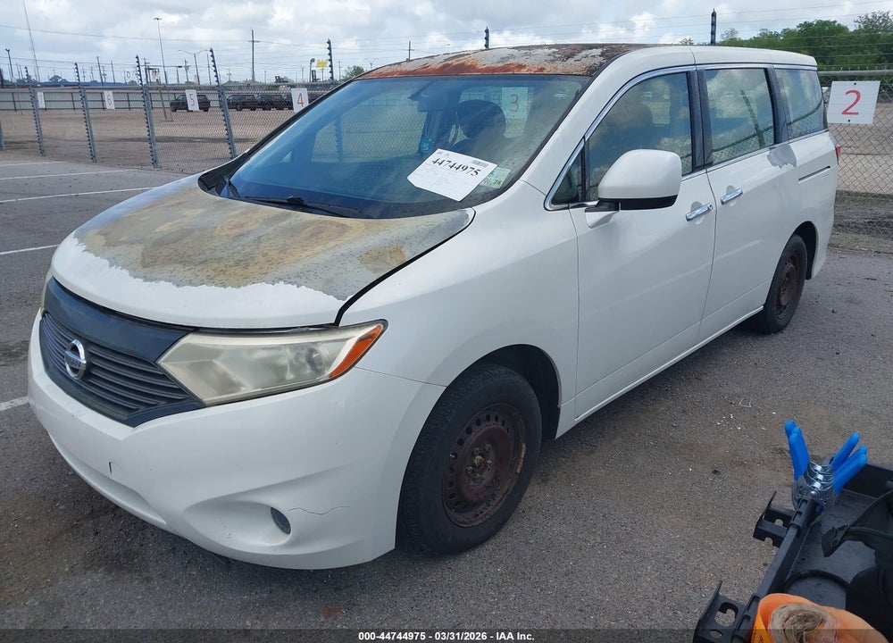 2014 NISSAN QUEST S VIN: JN8AE2KP0E9102286
