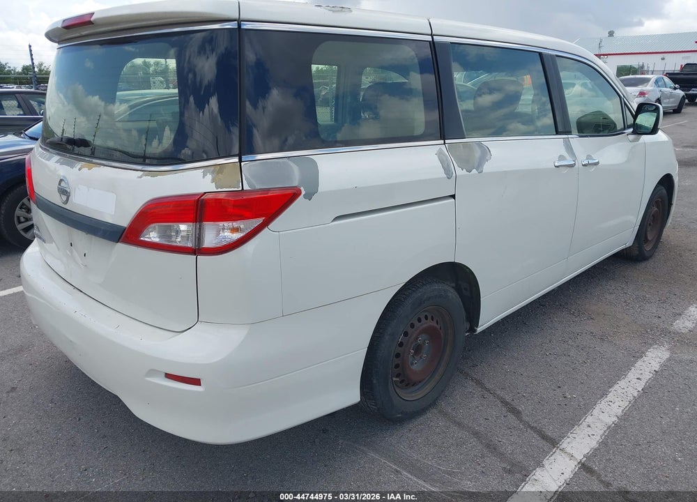 2014 NISSAN QUEST S VIN: JN8AE2KP0E9102286
