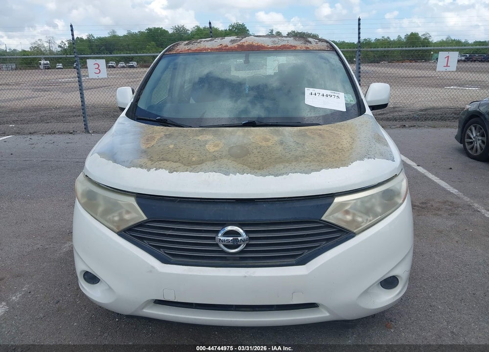 2014 NISSAN QUEST S VIN: JN8AE2KP0E9102286