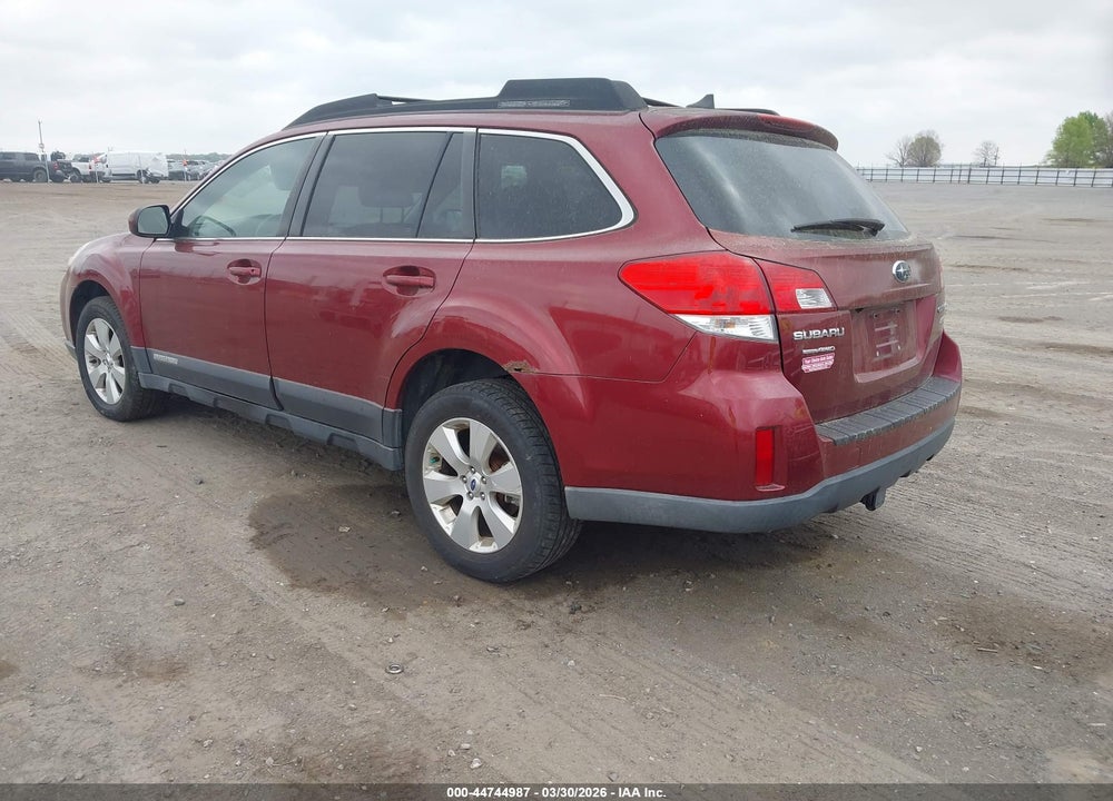2012 SUBARU OUTBACK 2.5I LIMITED VIN: 4S4BRBKC6C3267675