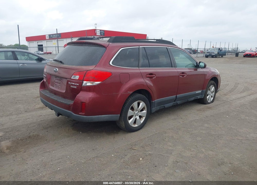 2012 SUBARU OUTBACK 2.5I LIMITED VIN: 4S4BRBKC6C3267675
