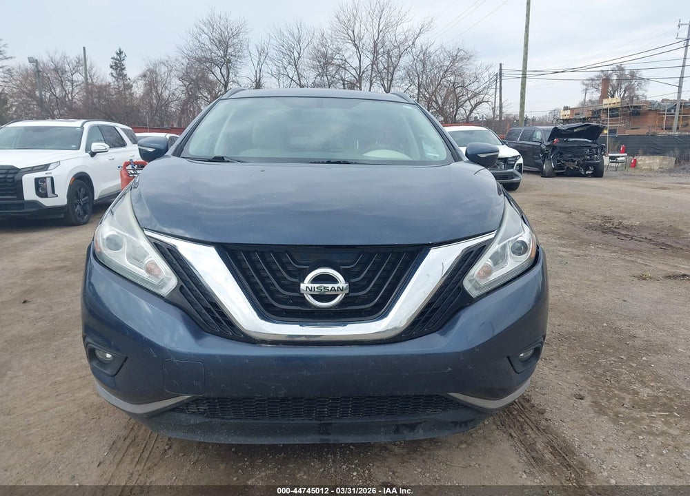2015 NISSAN MURANO SV VIN: 5N1AZ2MH5FN249018