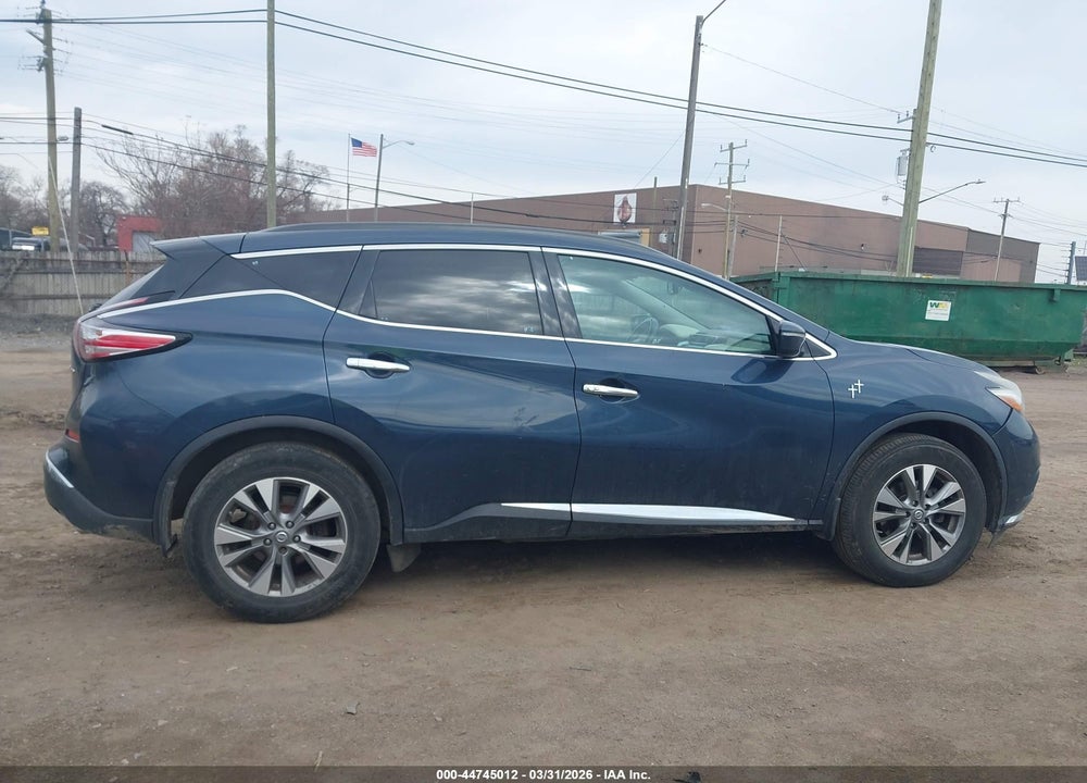 2015 NISSAN MURANO SV VIN: 5N1AZ2MH5FN249018
