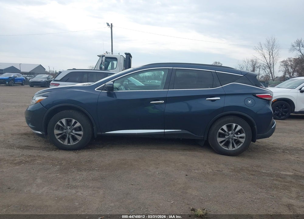 2015 NISSAN MURANO SV VIN: 5N1AZ2MH5FN249018
