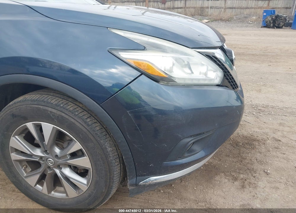 2015 NISSAN MURANO SV VIN: 5N1AZ2MH5FN249018