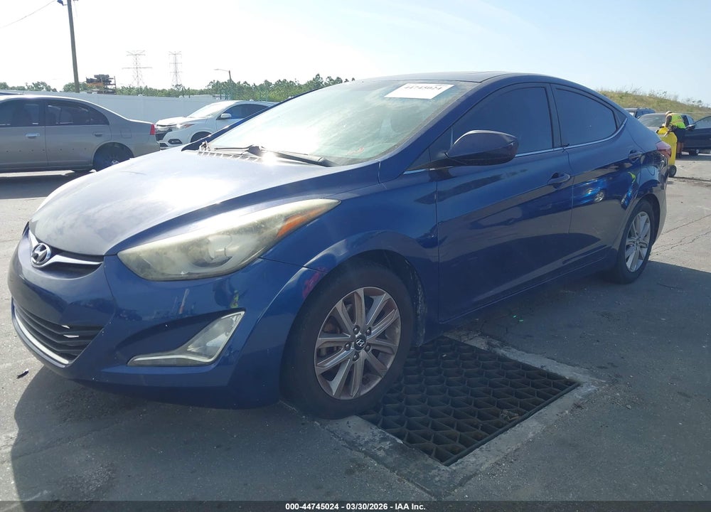 2015 HYUNDAI ELANTRA SE VIN: 5NPDH4AE1FH629354