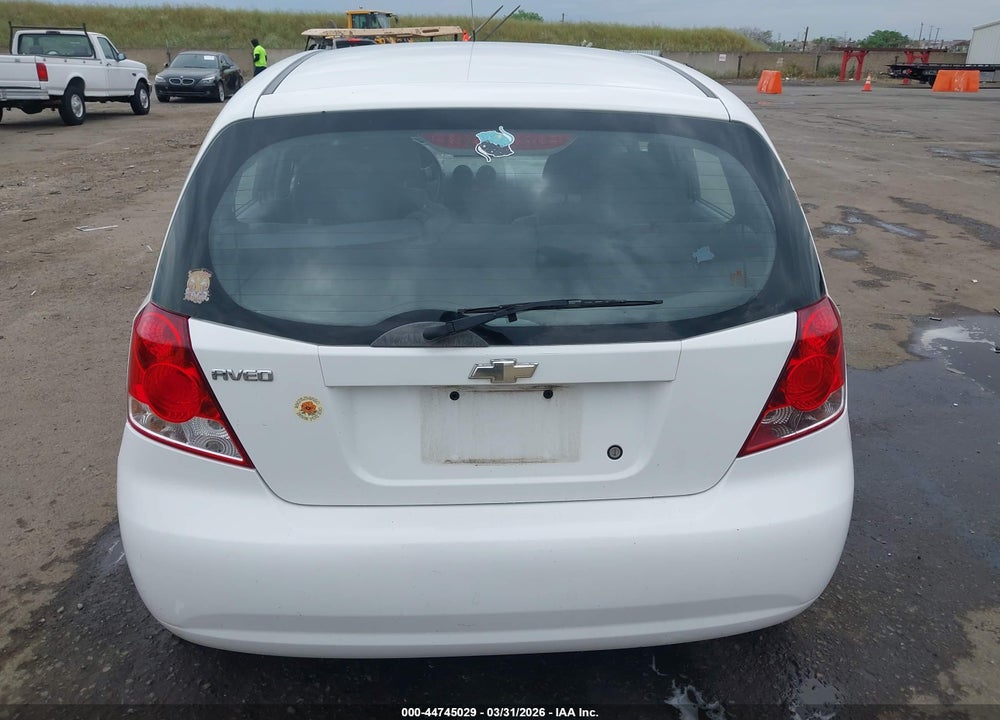 2004 CHEVROLET AVEO SPECIAL VALUE VIN: KL1TD62654B266489