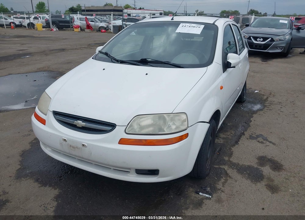 2004 CHEVROLET AVEO SPECIAL VALUE VIN: KL1TD62654B266489