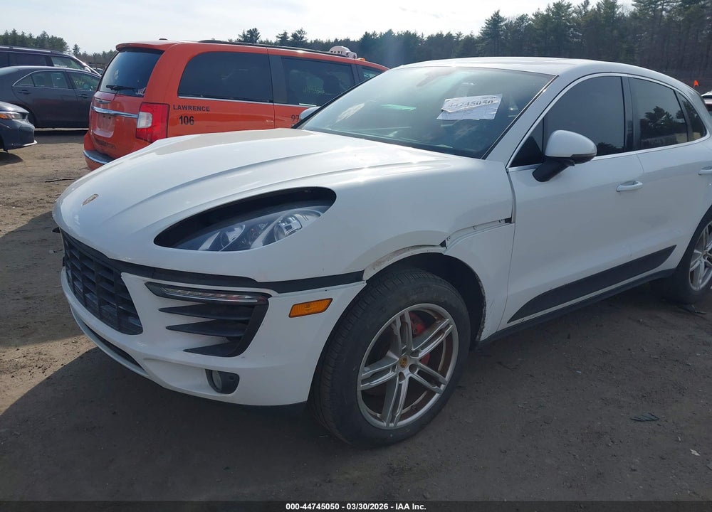 2015 PORSCHE MACAN S VIN: WP1AB2A52FLB64537