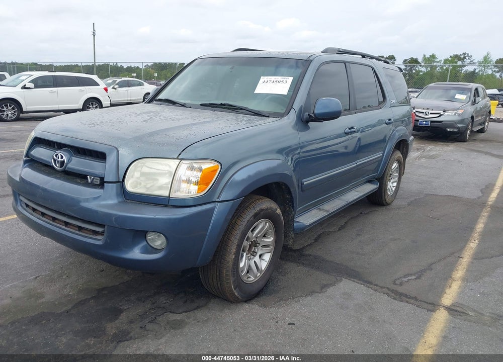 2007 TOYOTA SEQUOIA SR5 V8 VIN: 5TDZT34A27S284869