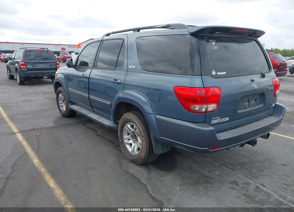 2007 TOYOTA SEQUOIA SR5 V8 VIN: 5TDZT34A27S284869