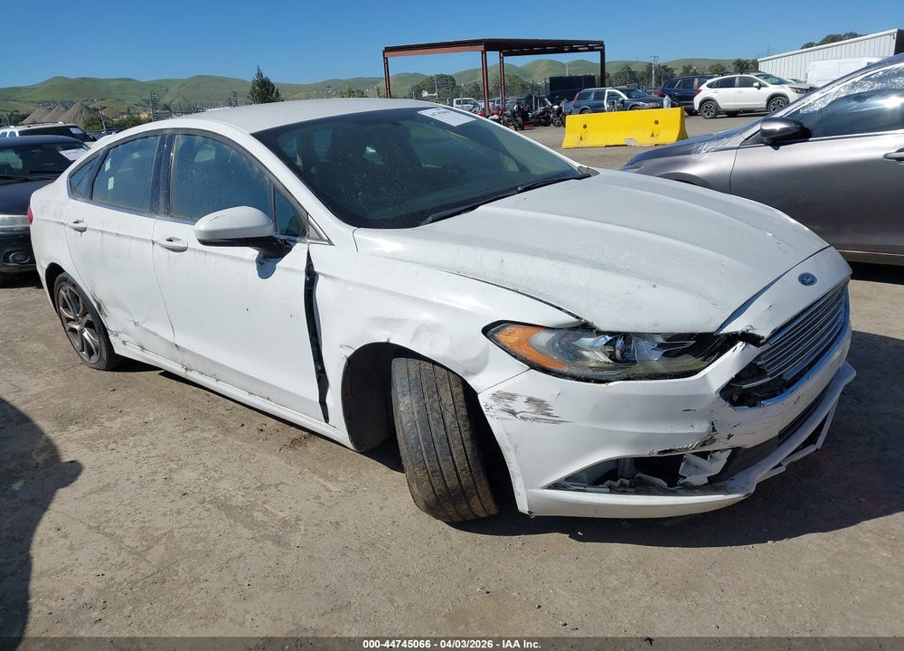 2017 FORD FUSION SE VIN: 3FA6P0T96HR324197