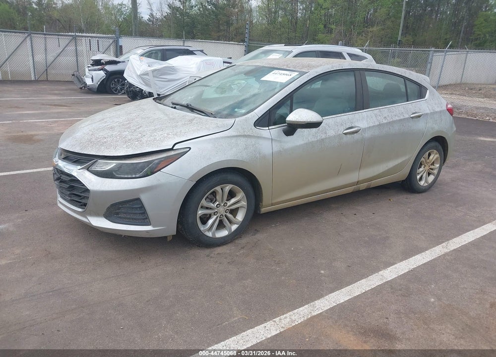 2019 CHEVROLET CRUZE LT VIN: 3G1BE6SMXKS576325