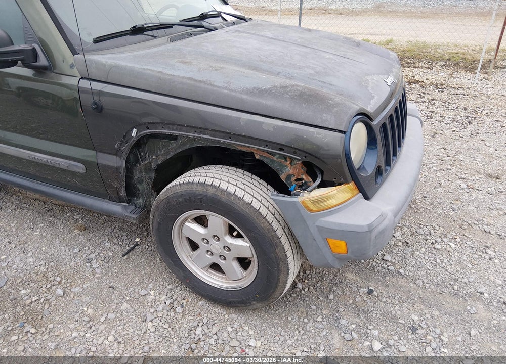 2007 JEEP LIBERTY SPORT VIN: 1J4GL48K87W536506
