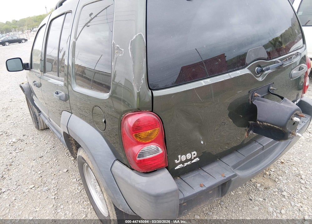 2007 JEEP LIBERTY SPORT VIN: 1J4GL48K87W536506