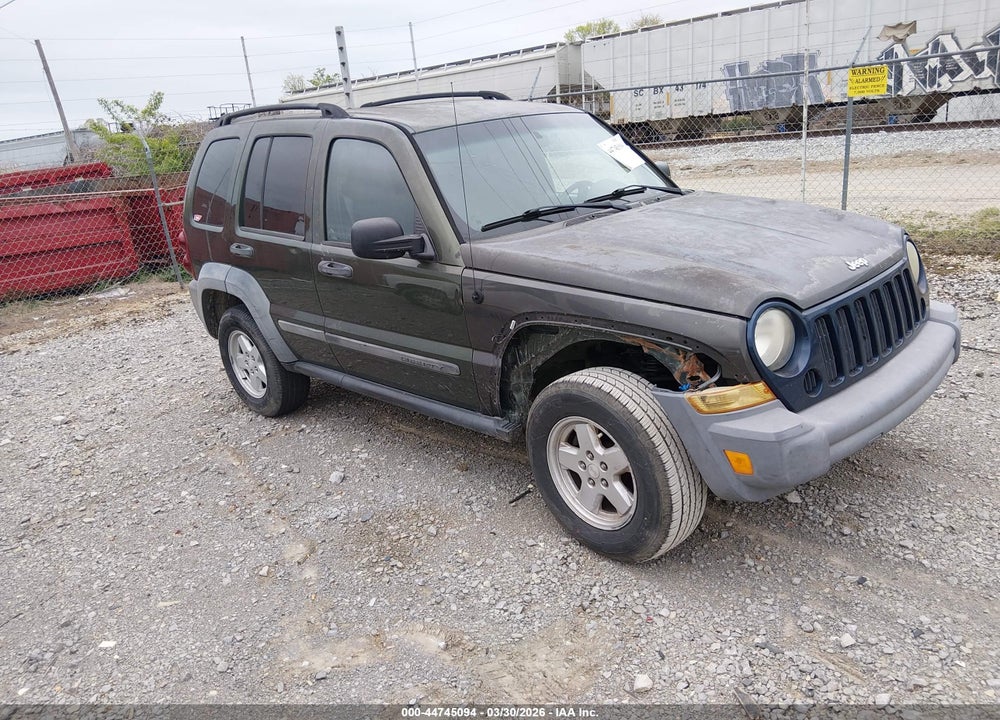 2007 JEEP LIBERTY SPORT VIN: 1J4GL48K87W536506