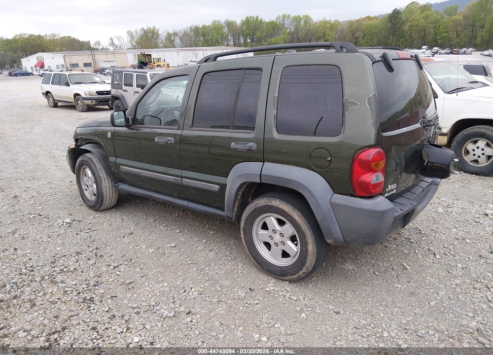2007 JEEP LIBERTY SPORT VIN: 1J4GL48K87W536506
