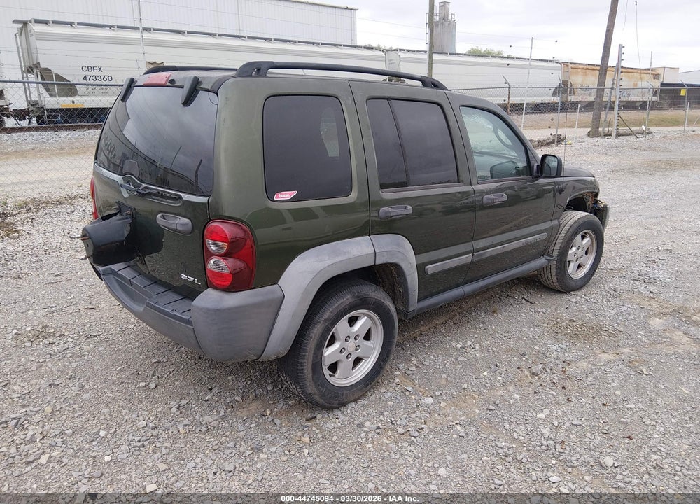 2007 JEEP LIBERTY SPORT VIN: 1J4GL48K87W536506