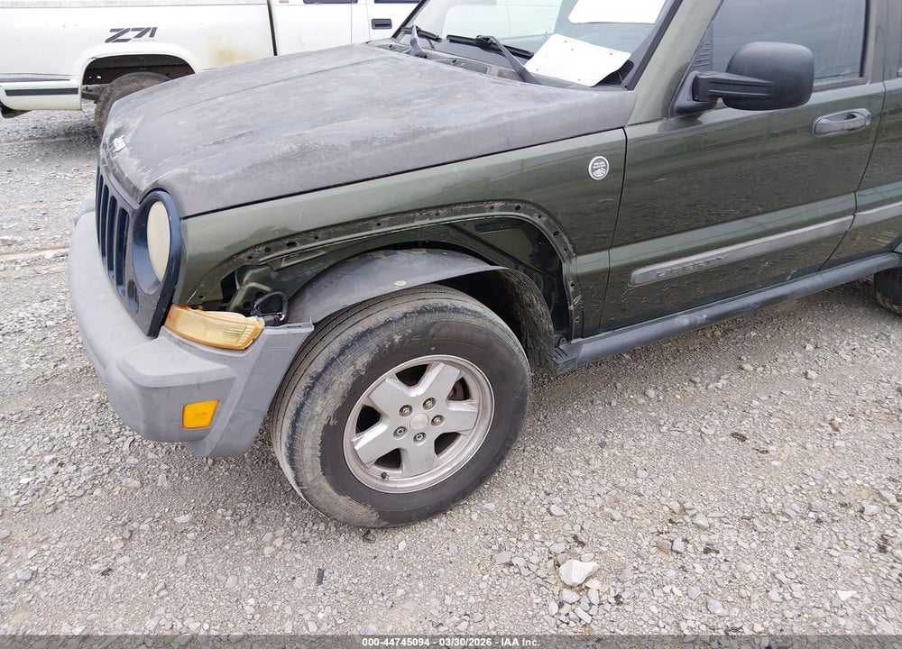 2007 JEEP LIBERTY SPORT VIN: 1J4GL48K87W536506