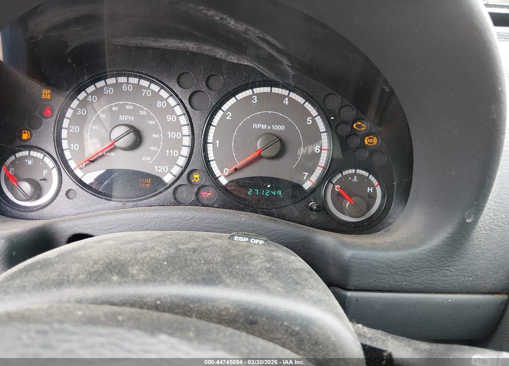 2007 JEEP LIBERTY SPORT VIN: 1J4GL48K87W536506