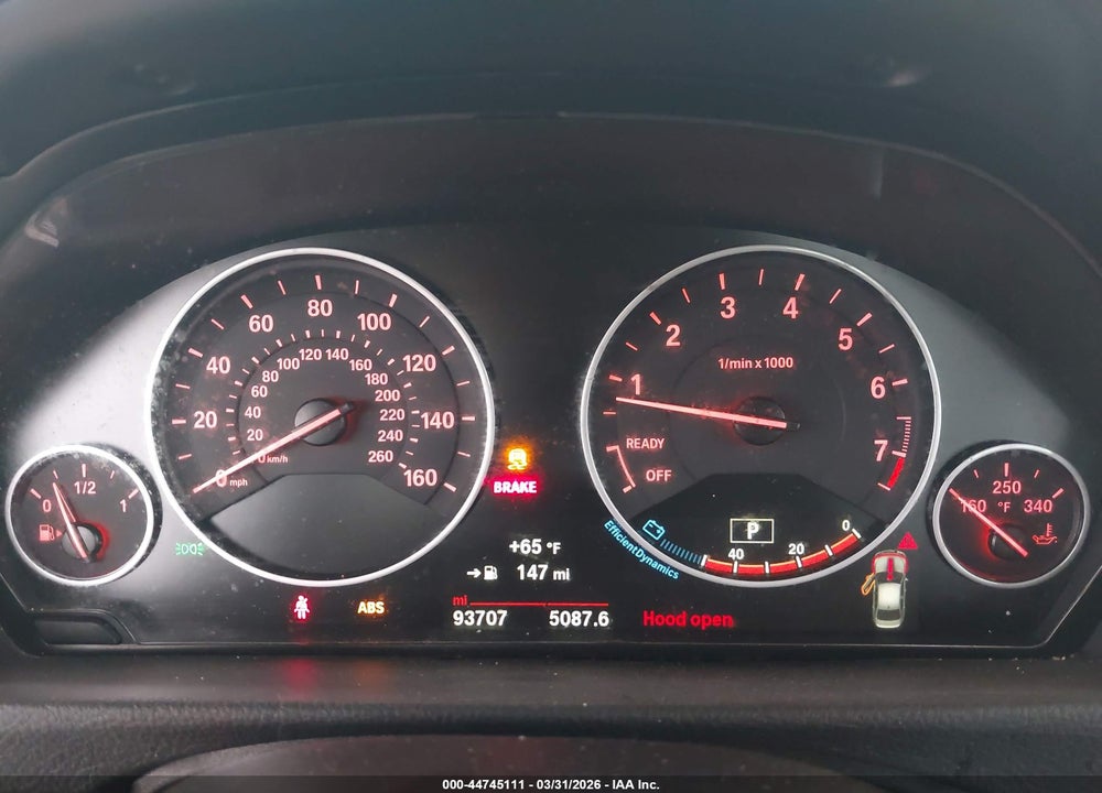2018 BMW 320I VIN: WBA8E1G55JNU90612