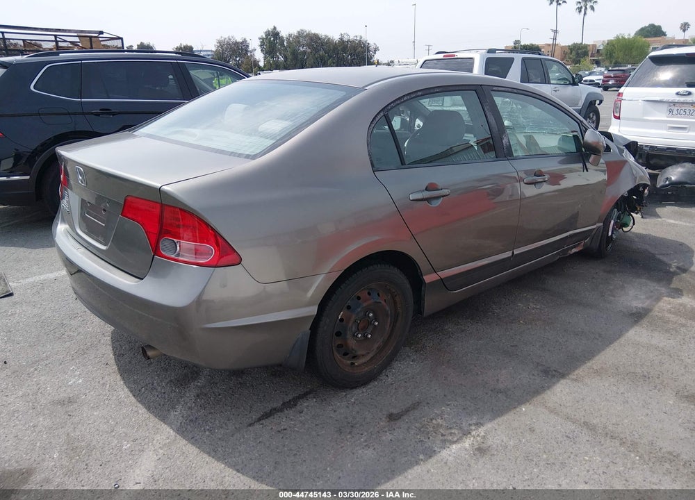 2008 HONDA CIVIC LX VIN: 2HGFA16578H319615