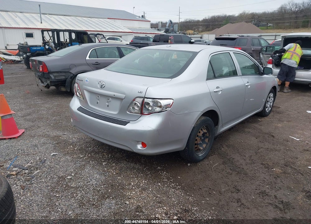 2009 TOYOTA COROLLA LE VIN: JTDBL40E69J041632