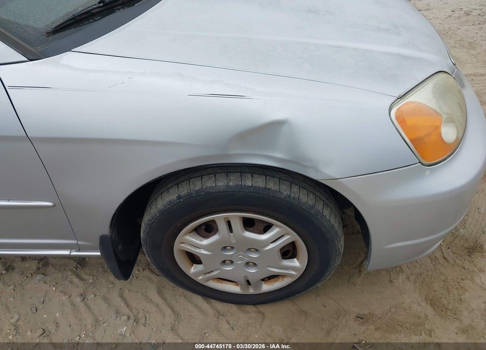 2001 HONDA CIVIC LX VIN: 2HGES16571H590849