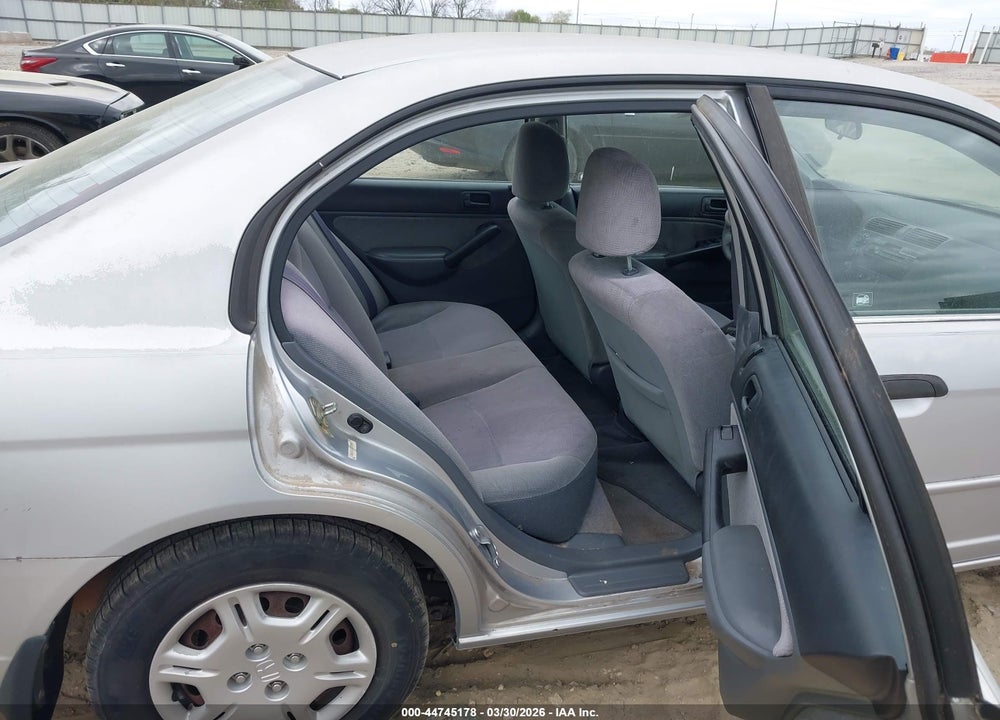 2001 HONDA CIVIC LX VIN: 2HGES16571H590849