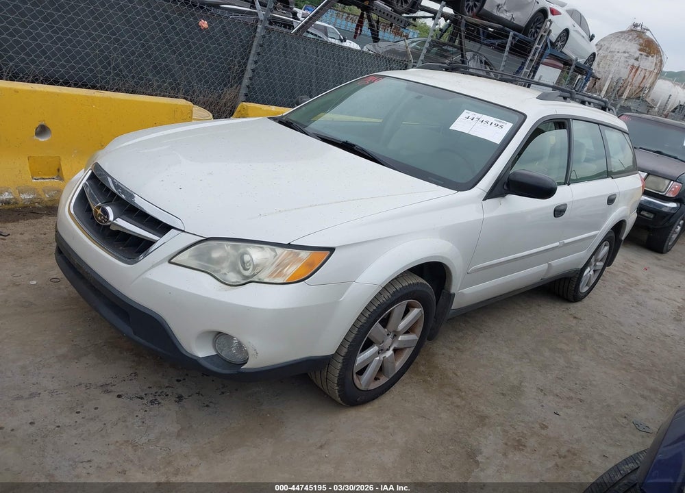 2009 SUBARU OUTBACK 2.5I VIN: 4S4BP61C897347950