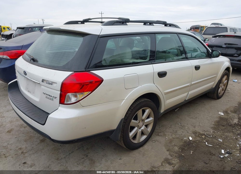 2009 SUBARU OUTBACK 2.5I VIN: 4S4BP61C897347950