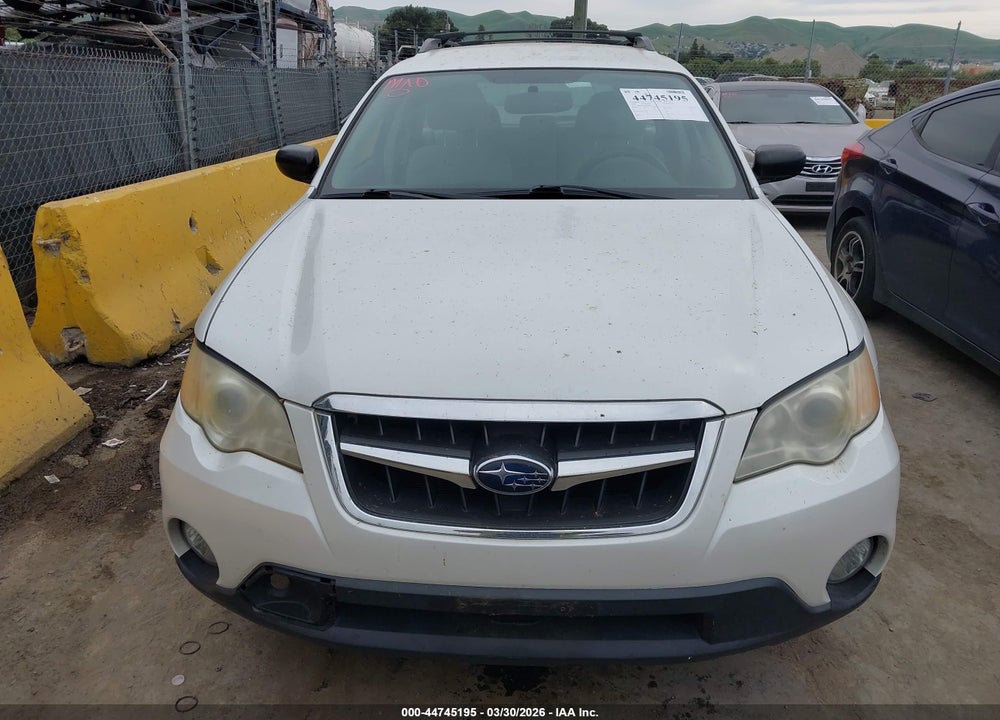 2009 SUBARU OUTBACK 2.5I VIN: 4S4BP61C897347950