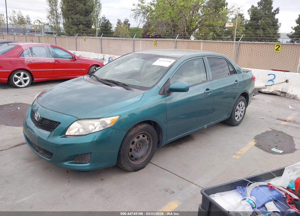 2009 TOYOTA COROLLA LE VIN: 1NXBU40E69Z044067