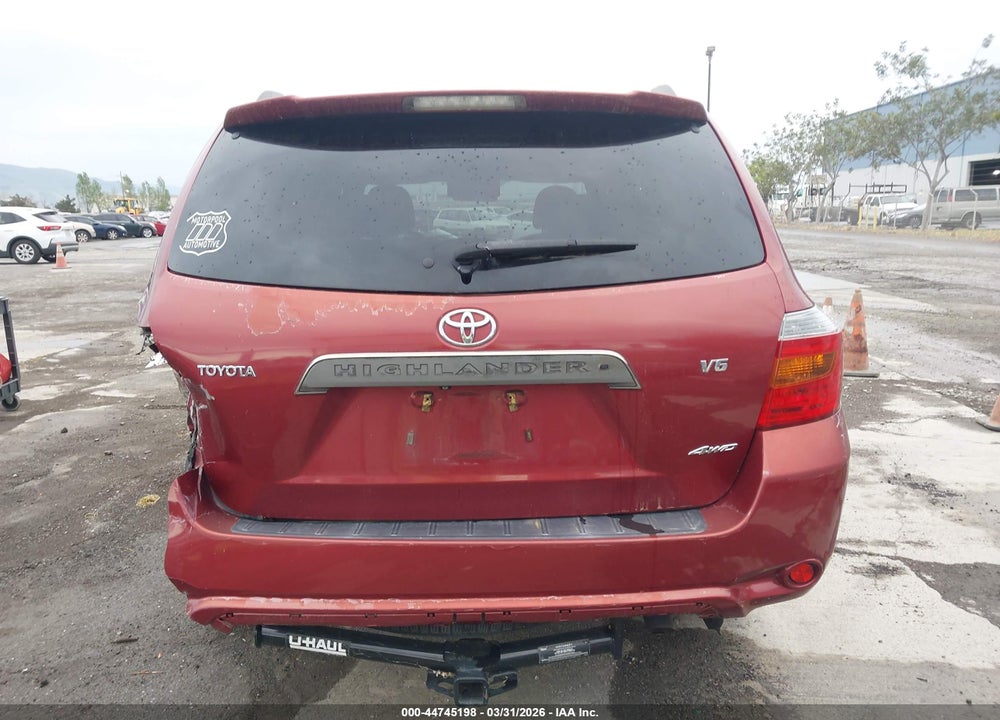 2008 TOYOTA HIGHLANDER SPORT VIN: JTEES43A082104673