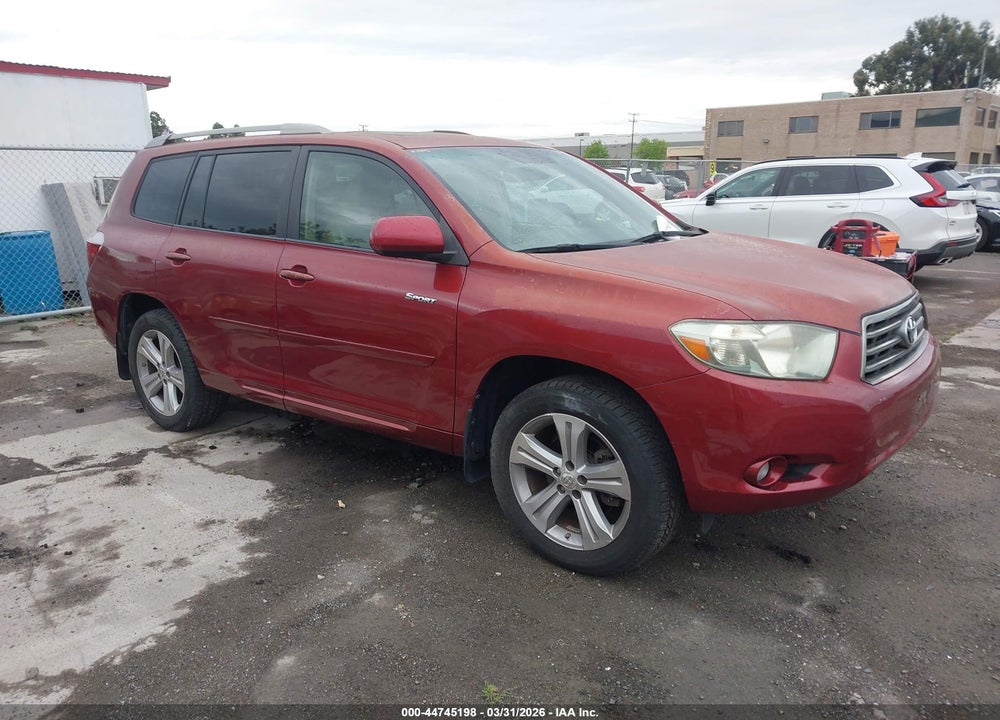 2008 TOYOTA HIGHLANDER SPORT VIN: JTEES43A082104673