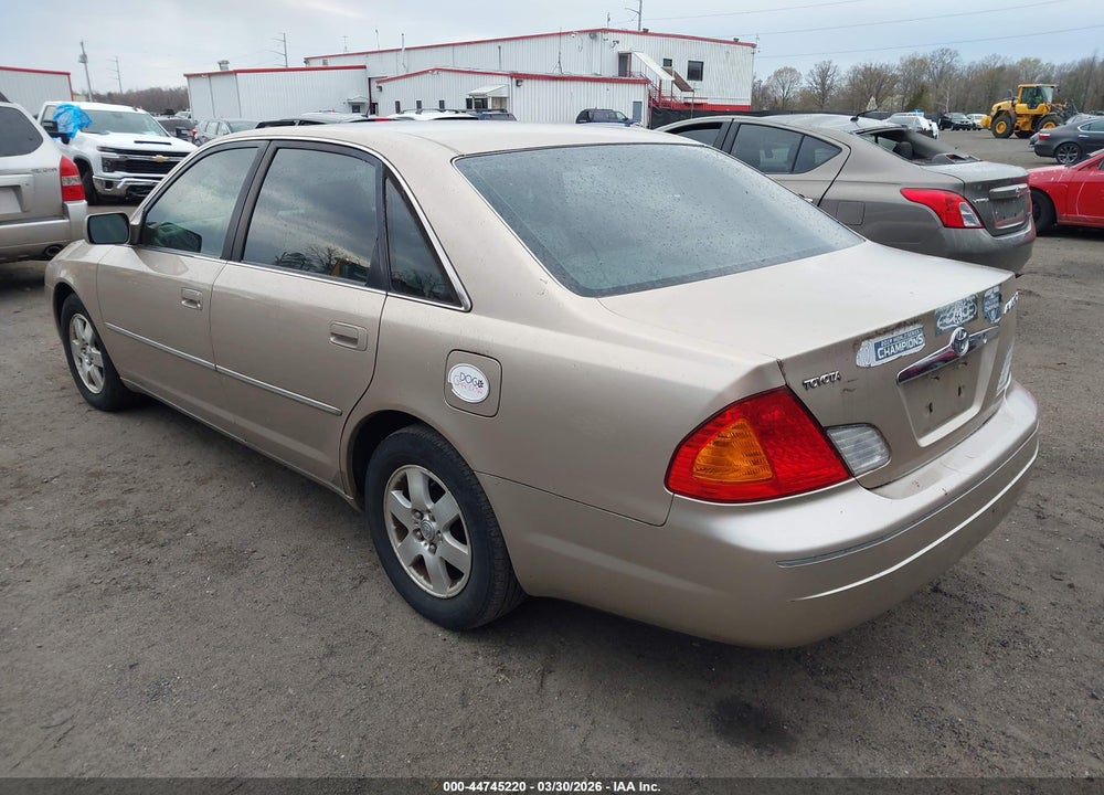 2002 TOYOTA AVALON XL VIN: 4T1BF28B12U250704