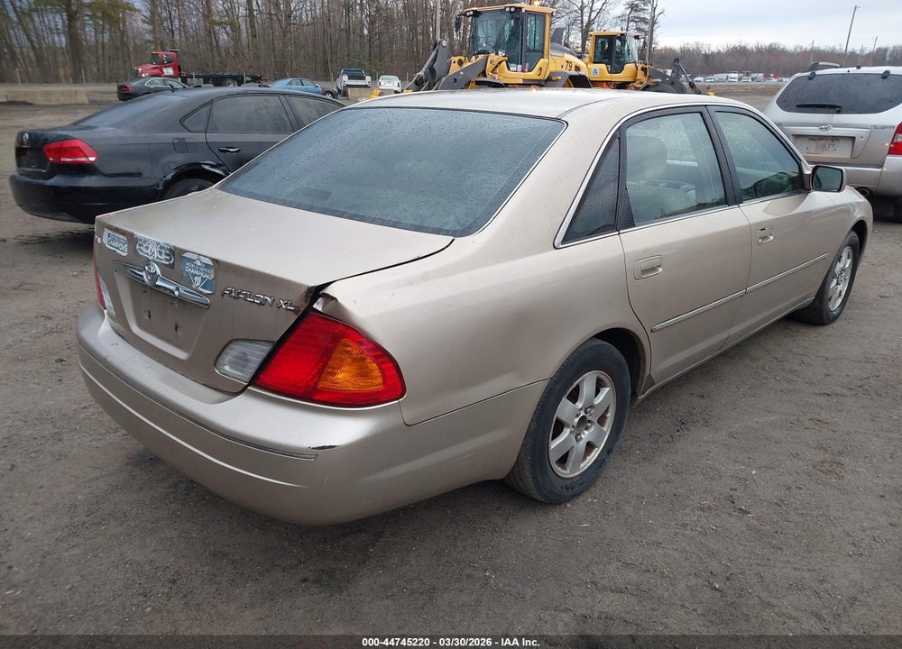 2002 TOYOTA AVALON XL VIN: 4T1BF28B12U250704